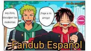 One piece Au de escuela // fandub español latino @Red_kuni 