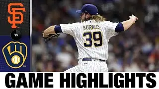 Giants vs. Brewers Game Highlights (8/6/21) | MLB Highlights
