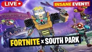 🔴 LIVE! Fortnite x South Park Update 🤯 | Cartmanland Chaos | Stream 43/365