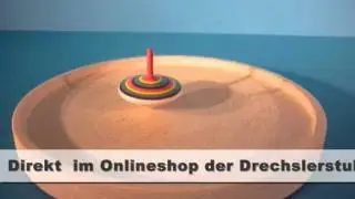 Holzkreisel Regenbogenkreisel Holzspielzeug