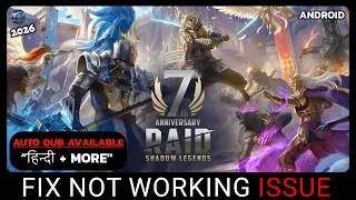 How to Fix RAID: Shadow Legends Not Working (2026 Guide)?