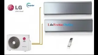 Instalação mult split LG, vácuo, Dreno, ligação elétrica e muito +