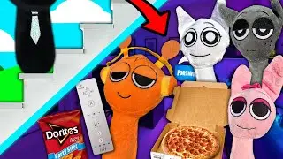 Плюшевая игрушка Спрунки: Секретная комната Орена!