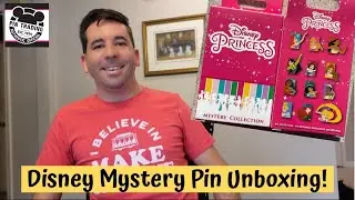 Unboxing: NEW Disney Princess Mystery Pins for 2021 at Disney Parks!