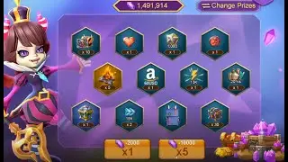 Lords Mobile - 1 MILLION GEMS ON THE SPIN EVENT