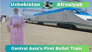Luxury High Speed Train Afrosiyob | Bukhara to Samarkand | Uzbekistan 🇺🇿| ازبکستان کی تیز رفتار ٹرین