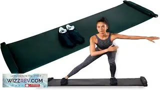 Slide Board Mat Home Gym Equipment for Workout and Balance Cardio