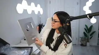 thank you. (unboxing my 100k subscriber youtube play button!)