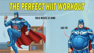The Perfect HIIT Workout to Lose Fat & Build Muscle at Home in 20 minutes!