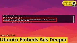 Ubuntu Embeds Ads Deeper into the OS