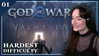 GOD OF WAR VALHALLA DLC on HARDEST mode! [Show Me Mastery] | First Playthrough
