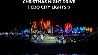 Christmas Night Drive Around CDO | Coffee Stops, City Lights & Gas Park Glow