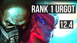 URGOT vs YONE (TOP) | Rank 1 Urgot, 10/1/4, Legendary, Rank 13 | BR Challenger | 12.4