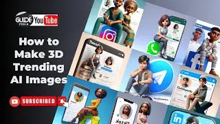 How to Make Trending AI Image Free with Microsoft Bing | 3D Animated Character |  Social Media Image