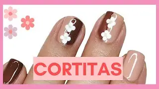 Cómo DECORAR UÑAS CORTAS de las manos/Diseños de uñas 2024 fácil y bonito/Manicura