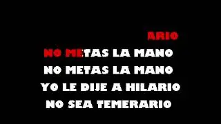No Meta La Mano Mon Rivera Karaoke