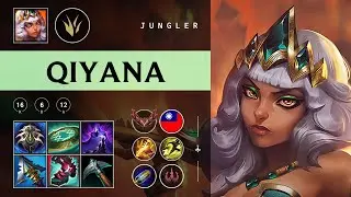 Qiyana Jungle vs Kindred - TW Grandmaster Patch 25.24