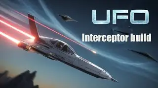3D UFO interceptor build