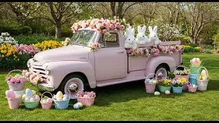 Aesthetic Easter Bunny Garden &ndash; Soft Jazz & Cozy Spring Ambience for Relaxation & Inspiration_022