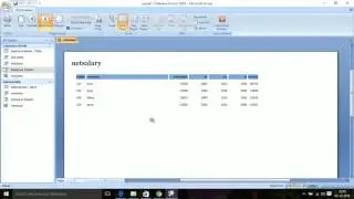 report creation
