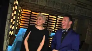 Eye-catching tables at Dinner by Design charity event