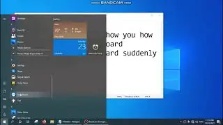 Fix If suddenly the computer keyboard does not work!!!