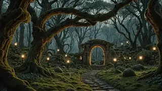 Elven Sanctuary: Enchanted Elvish Views & Relaxing Music With Atmospheric Female Vocals