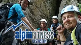 Klettersteig Gargellen: Rongg Wasserfall & Röbischlucht / viaferrata / Waterfall / Canyon / VLBG