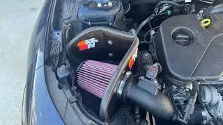 2022 chevy malibu 1.5 turbo k&n cold air intake, installation [ full video ] #intakes #coldairintake