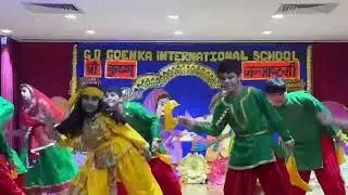 Anaya as Krishna on Janamastmi 2025 at GDGIS