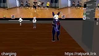 charging then dancing for a bit