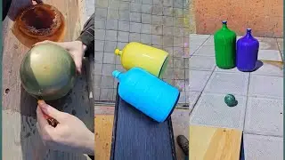 🎈Crushing Crunchy &  Soft Things ! Breaking Glass🍸 Bottles🍾 💥TOP TESTIN