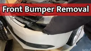 How to Remove Front Bumper on a Volkswagen Jetta 2011-2018