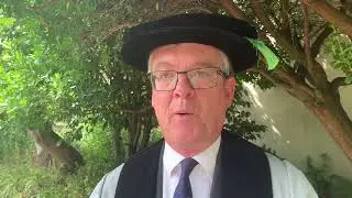 Nigel Wilkinson MBE receives Honorary Fellowship from the University of Cumbria