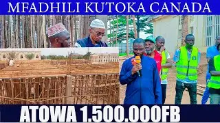 MFADHILI KUTOKA CANADA AFIKISHA AMANA YA MILLIONI MOJA NA NUSU TAREHE 17 01 2026