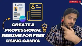 How to Create Resume in Canva for free | Canva Resume For Fresher | Mazrify