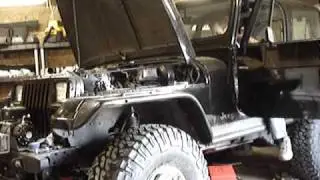 Jeep LS 6.0 start up for the first time