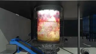 Waste pyrolysis gasification power generation