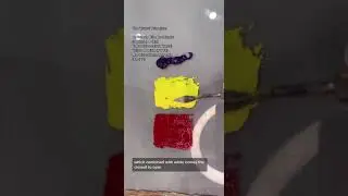 QUICK 🎨 TIP || The &lsquo;Truest&rsquo; CMY Primary Paint Colours!