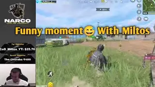 CoD Narco Kidding With His Friend Miltos 😅 Then This Happen | CoD Narco And Miltos Funny Moment|CODM