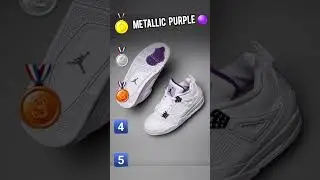 Rank these 5 air jordan 4 but you can't change #aj4  #sneakers #sneakerhead #rank #ranking #shorts