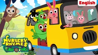 Колеса на автобусе | Детские стишки и песенки | Tip Tales