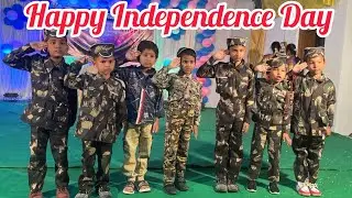 Independence day special performance at Advaita school