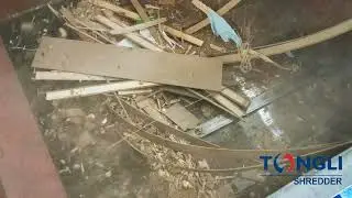 Waste Wood Shredder Price Single Shaft Shredder Machine For Sale