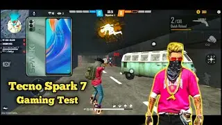 Tecno Spark 7 Free Fire Gaming Test /Gameplay FF🔥