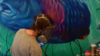 Maldives Artists Festival 2016: Live Art with Makatron and Adnate at Jen Hotel