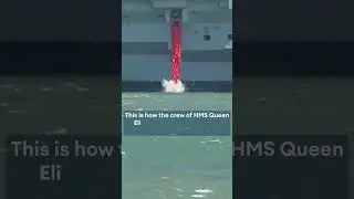 How the evacuation system works on the aircraft carrier HMS Queen Elizabeth #evacuation #navy #aircr