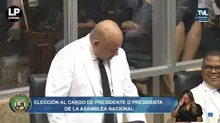 Intervención del diputado, Benicio Robinson, en la votación para presidente de la Asamblea Nacional