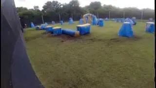RBTS Paintball Arena - Khai Mozes and Zuzai Liau in Action