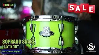 SCD SOPRANO SNARE 10 x 6 5 www drumtechcenterthailand com